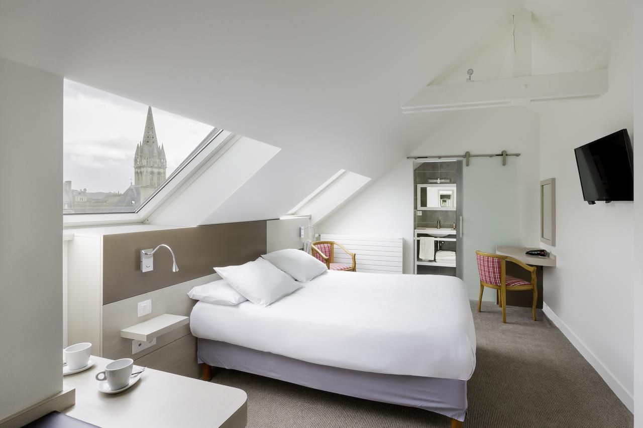 Hotel Restaurant Le Dauphin Et Le Spa Du Prieure 캉 외부 사진